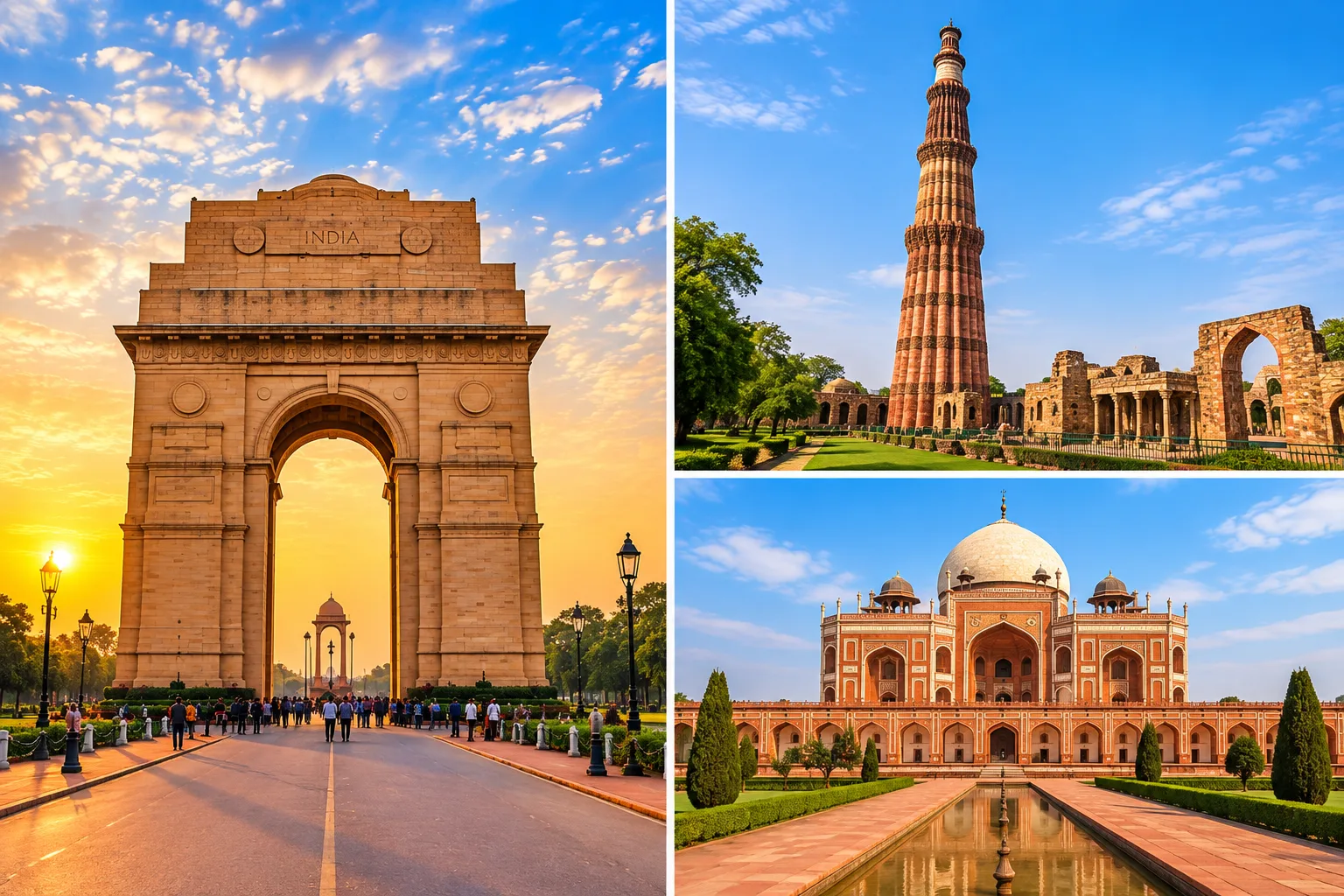 Arrival in Delhi & Delhi Sightseeing