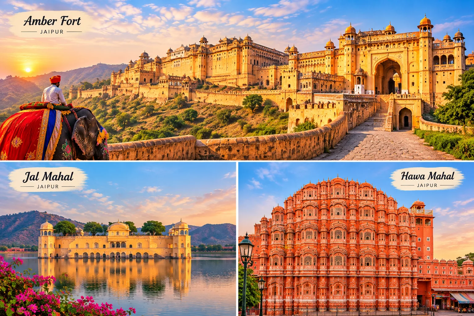 Jaipur Sightseeing – Forts, Palaces & Local Markets