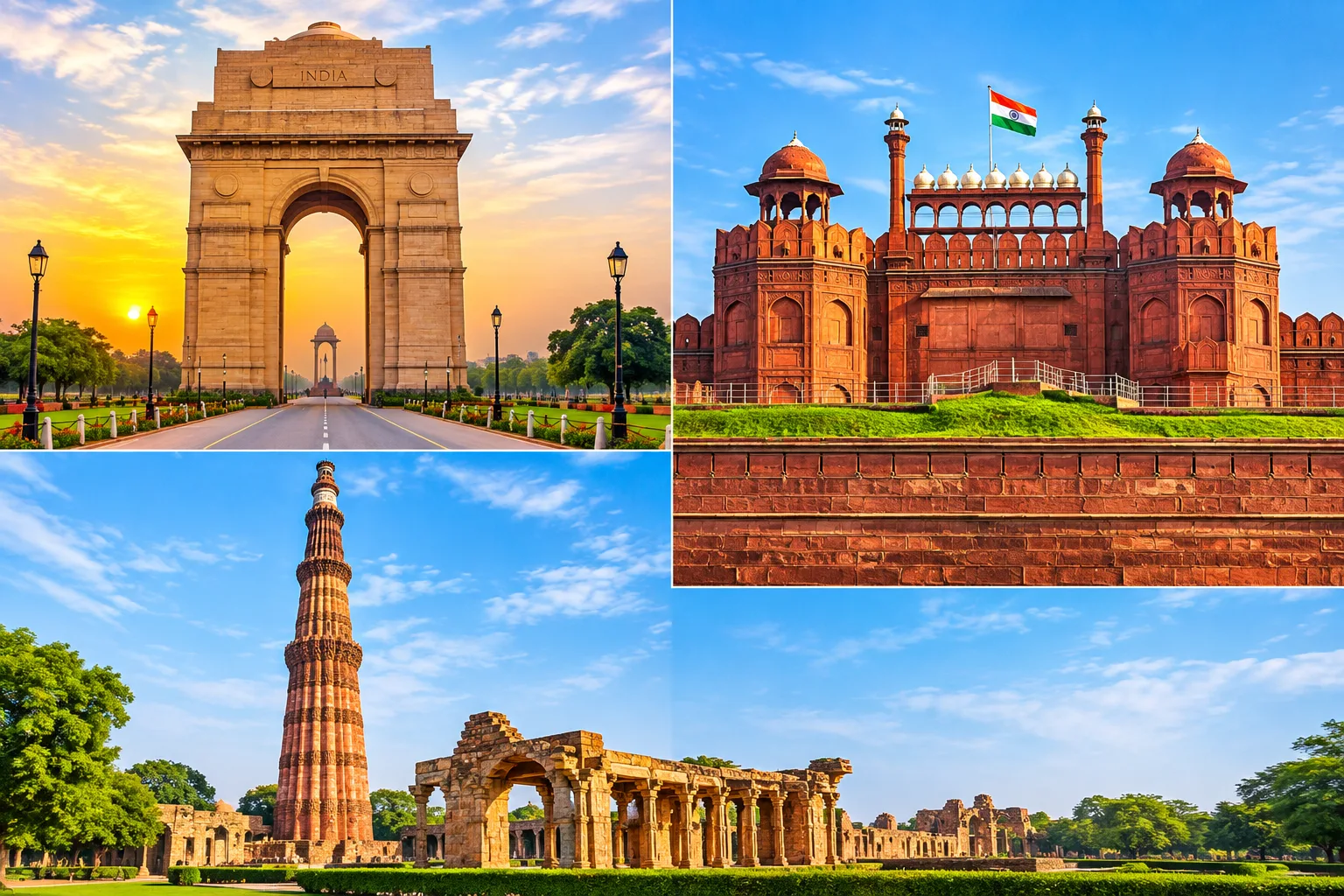 Arrival in Delhi & Delhi Sightseeing